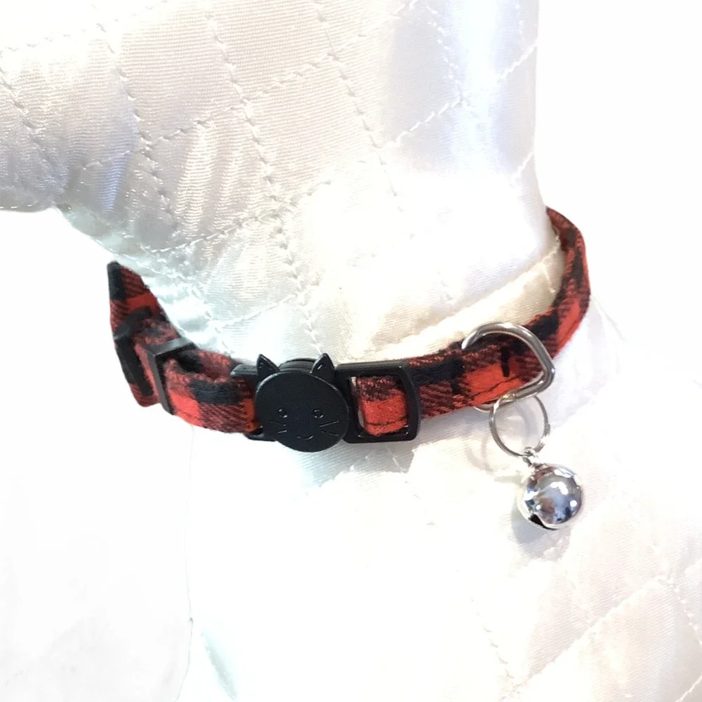 🎈Buffalo Check Flannel Bowtie Collar